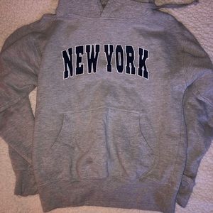 WOMENS gray hoodie